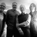 Voiceprints film production team - Rod Vervest, Kim Lofts, Malcolm Traill and Josephine Hayes. Photograph by Rod Vervest.