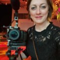 Josephine Hayes filming at ACCI Business Awards 2022